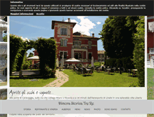 Tablet Screenshot of albergotrere.it